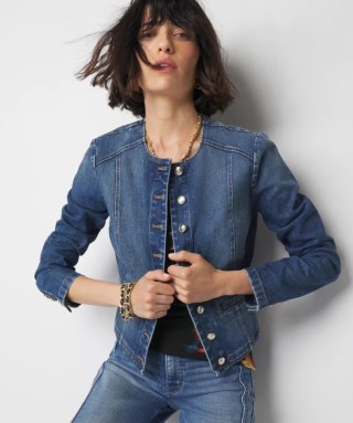 Cropped Denim Jacket