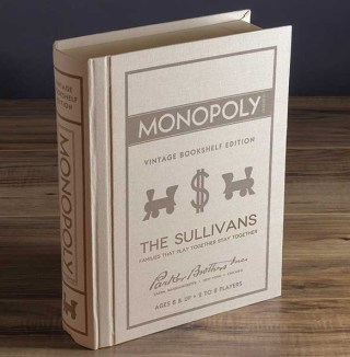 Monopoly® Personalized Vintage Bookshelf Edition Board Game