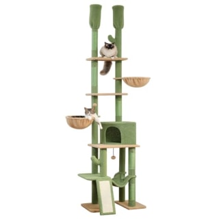 Cactus Cat Tree Floor to Ceiling Cat Tower 