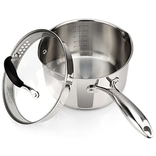 Avacraft 3.5-Quart Stainless Steel Saucepan