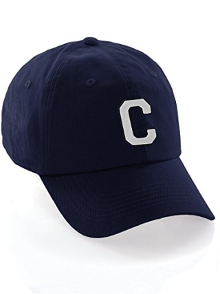 Customized Letter Initial Baseball Hat