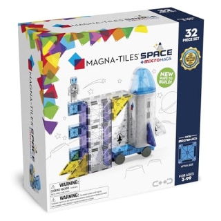 Space 32-Piece Magnetic Construction Set