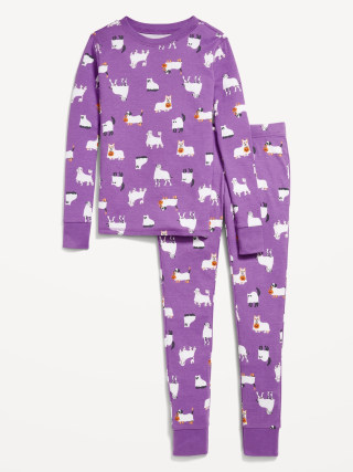 Printed Snug-Fit Pajama Set