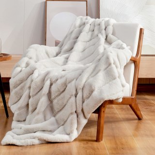 Faux Fur Throw Blanket