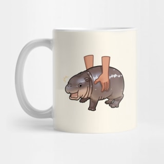 Moo Deng Pygmy Hippo Mug