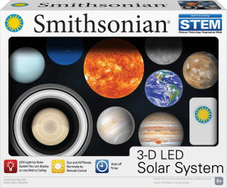 Smithsonian 3-D LED Solar System