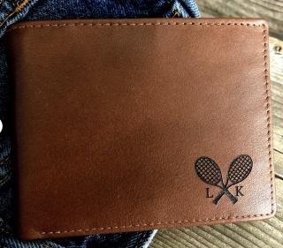 Engraved Tennis Wallet 