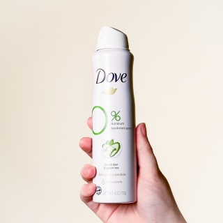 Dove 0% Aluminum Deodorant Spray