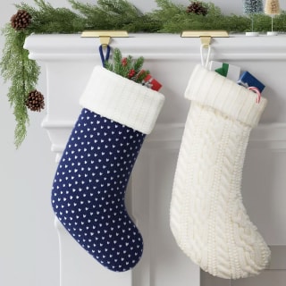 Cable Knit Christmas Stocking (20 Inch)