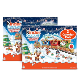 Kinder Chocolate Countdown Calendar, 2 Pack