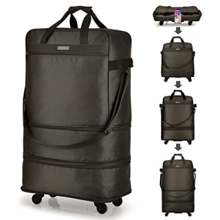 HanKe Expandable and Collapsible Luggage Bag