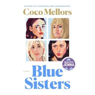 "Blue Sisters" by Coco Mellors, narrated by Kit Griffiths