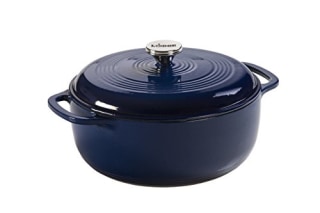 6 Quart Enameled Cast Iron Dutch Oven with Lid