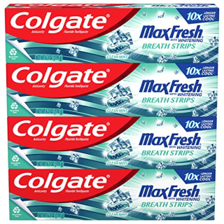 Max Fresh Whitening Toothpaste, Pack of 4