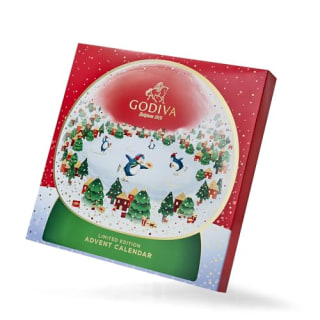 Godiva Chocolatier 2024 Deluxe Snowglobe Advent Calendar