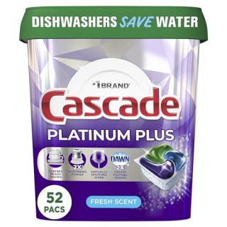 Cascade Platinum Plus Dishwasher Pods