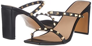 Avery Square Toe Heeled Sandal