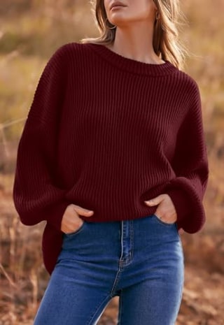 Oversized Chunky Knit Sweater