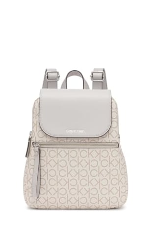 Calvin Klein Reyna Signature Key Item Flap Backpack