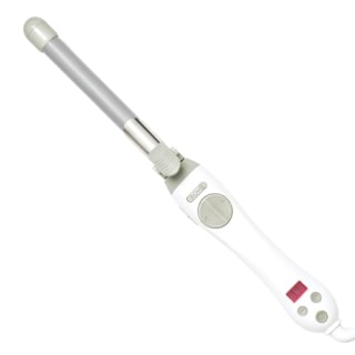 S.75 Rotating Curling Iron in White 