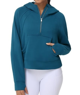 Fleece Crop Pullover