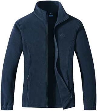 Women's Lightweight Full Zip Polar Fleece Jacket 