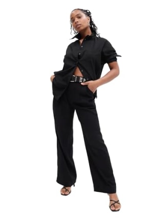 Womens Poplin Big Shirt