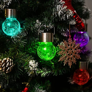 Solar Hanging Decoration Lights (Set of 8)