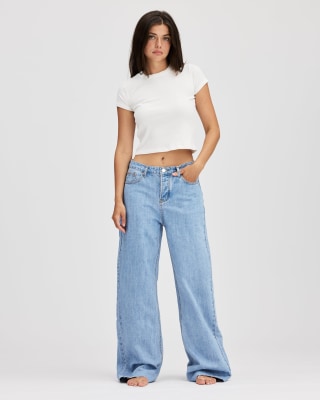 Parke Low Rise Baggy Jeans