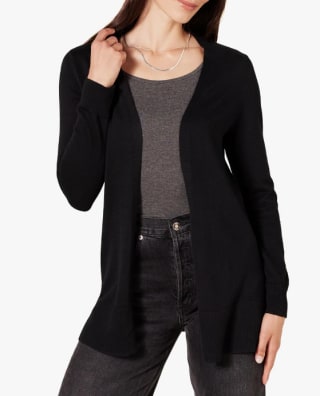 Open-Front Cardigan Sweater