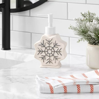 Snowflake Soap Pump
