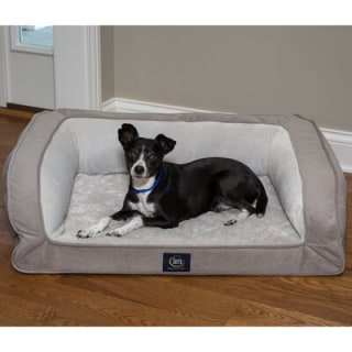 Serta Quilted Couch Pet Bed