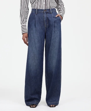 Madewell The Harlow Wide-Leg Jean: Airy Denim Edition