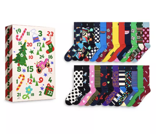 Happy Socks 24-Pack Advent Calendar Socks Gift Set