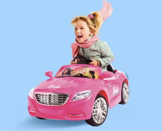 Barbie 6 Volt Convertible Ride