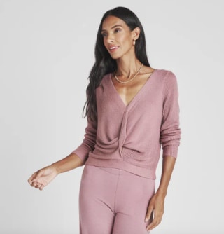 Loopknit LYR Surplice Sweater