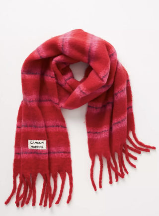 Damson Madder Scarf