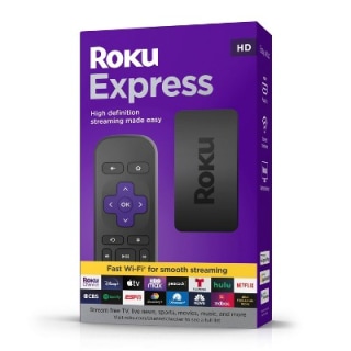 Perangkat streaming Roku Express HD