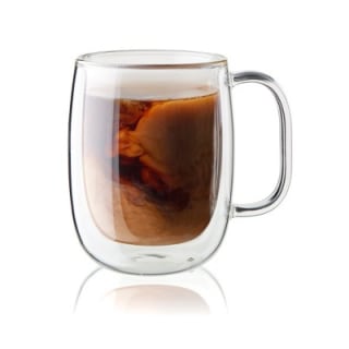 Zwilling Sorrento Double-Wall Glass Coffee Mug Set