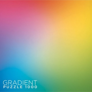 Rainbow Gradient 1,000-Piece Jigsaw Puzzle 