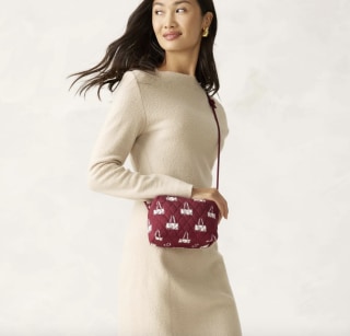 Red Vera Bradley crossbody bag