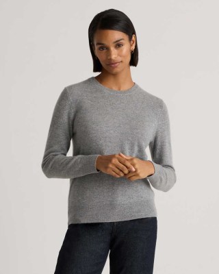 Quince Mongolian Cashmere Crewneck Sweater