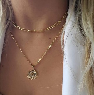 Dainty Gold Layering Necklace