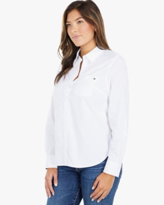 Women's Roll Tab Button Down Shirt