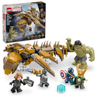 The Avengers vs. The Leviathan Superhero Toy Building Set 