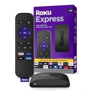 Roku Express | HD Roku streaming device with standard remote