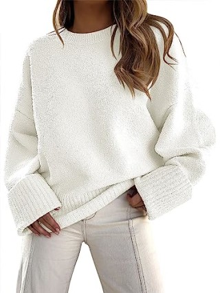 Women's Oversized Crewneck Sweater