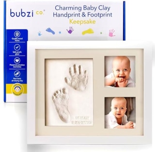 Bubzi Co Baby Handprint and Footprint Makers Kit