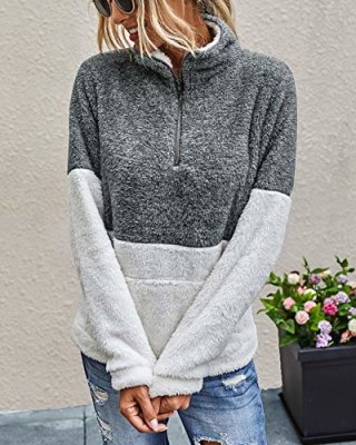 Sherpa Fleece Pullover