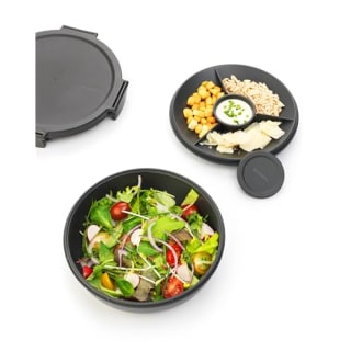 Make & Take Salad Bowl with Removable Tray